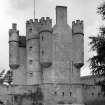 Braemar, Braemar Castle.
General view from East.