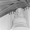 Fyvie Castle. View of newel-head of great stair.