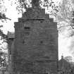Farnell Castle. View from E.