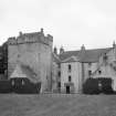 Kilravock Castle. General view from W.