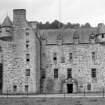 Castle Menzies.
View of old portion from South East.