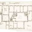 'Murray House' Canongate Edinburgh, outline plan