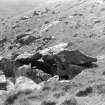 A general view of a structure on St Kilda, probably the building at Leacan an Eitheir.