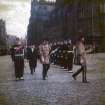 Parade outside St Giles Cathedral, Edinburgh.