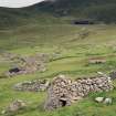 St Kilda, Village Bay. Cleit 32 from north east.