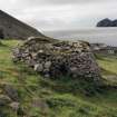 St Kilda, Village Bay. Cleit 32 from west.