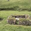 St Kilda, Village Bay. Blackhouse V, view from east.