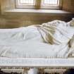 View of tomb with effigy of Lisa Bingham, Countess of Wemyss, Aberlady Parish Church.