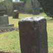 View of 'Punishment Stone', Livingston Parish Churchyard.