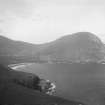 St Kilda Village.
General view from West across bay towards Oiseval.