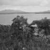 View of entrance, Dun Ban, Loch Caravat.