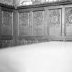 Aberdeen, Broad Street, Greyfriars Church.
Detail of decorated woodwork.
