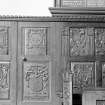 Aberdeen, Broad Street, Greyfriars Church.
Detail of carved woodwork.