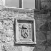 Aberdeen, King's College.
Detail of heraldic panel on West side of tower.