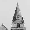 Aberdeen, Chanonry, St Machar's Cathedral.
Detail of South tower and spire.