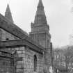 Aberdeen, Chanonry, St Machar's Cathedral.
General view of North-West tower from North-East.