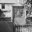 Aberdeen, Union Street, East Church of St Nicholas Grave Yard
General view of armorial tombstone and cast iron enclosure.