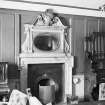 Aberdeen, Broad Street, Provost Skene's House, Interior.
General view of fireplace in First Floor Room.