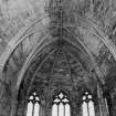 View of choir vault.