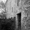 Neidpath Castle, south entrance door. Print filed with PB 67.