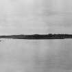 Benbecula, general view of dun in Loch Olabhat, facing north west.