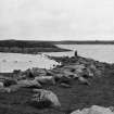 Benbecula, Dun Aonais, general view.