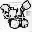 Photographic copy of plan of Skara Brae.