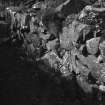 Dun Colbost, Skye. Detail of wall.