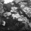 Broch, Kingsburgh. Detail.
