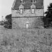 View of entrance elevation to Johnstounburn House dovecot.