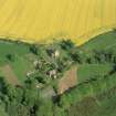 Oblique aerial view of Crichton Church, taken from the NW.