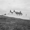 General view of lightkeeper's cottage, St Abb's Head Lighthouse.