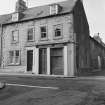 View from south east of 37 High Street, Coldstream, showing Brydon Bros