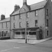 View from east of 7-11 High Street, Coldstream, including the Castle Guest House