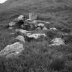 St Kilda, Soay. Wall above an Airde, from E