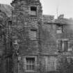 View of West wall of Acheson House from Bakehouse Close, Edinburgh