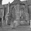 View of south transept from south, St Mary's Church, Ladykirk