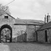 View of stable courtyard, Tweedhill