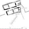 RCAHMS Publication Illustration. Plan of North House farmstead, Rousay.