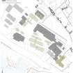 Publication Illustration: St Kilda, phased plan of the military base, 
