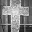 Photographic copy of rubbing showing the reverse of the Dupplin Cross