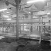 Interior view of the bottom of the Complex Silos, with the associated outlet screw-conveyor system (T&L No.: 21184/9 )