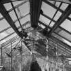 Interior. E greenhouse, operating mechanism, detail