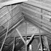 Roof space, trusses, detail