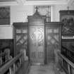 Glasgow, Abercromby Street, St Mary's RC Church.
Confessional box, detail.