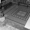 Glasgow, Abercromby Street, St Mary's RC Church.
Floor, tiling, detail.