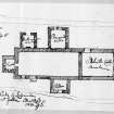Photographic copy of ink sketch plan of Lasswade Church.
Insc. "Old Kirk of Lasswade without scale. Nov.r 4  1858. J.S."