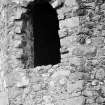 Detail of window opening, Baron's Folly, Down Law.