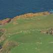 Canna, Rubha nic Eamoin, fort. View from N.