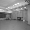 First floor, rehearsal room, view from East